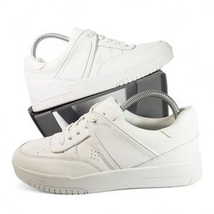 Nastia Liukin for Gianni Bini Casual Low Sneakers Women's 9M White Leather